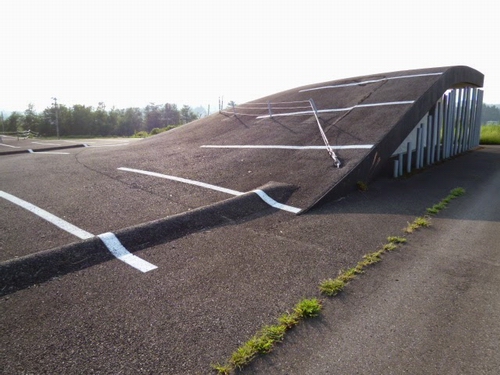 駐車しにくい駐車場